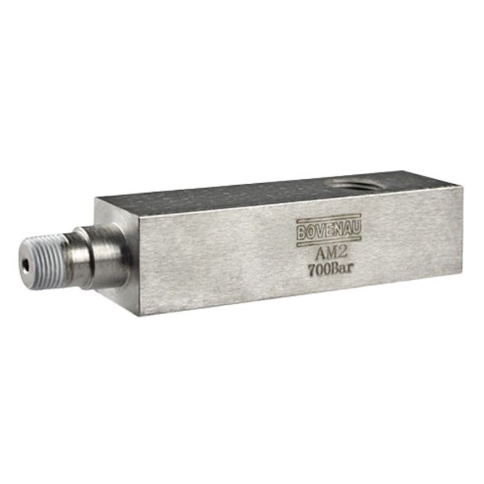 adaptador para manómetro de 1/2x3 8npt Bovenau