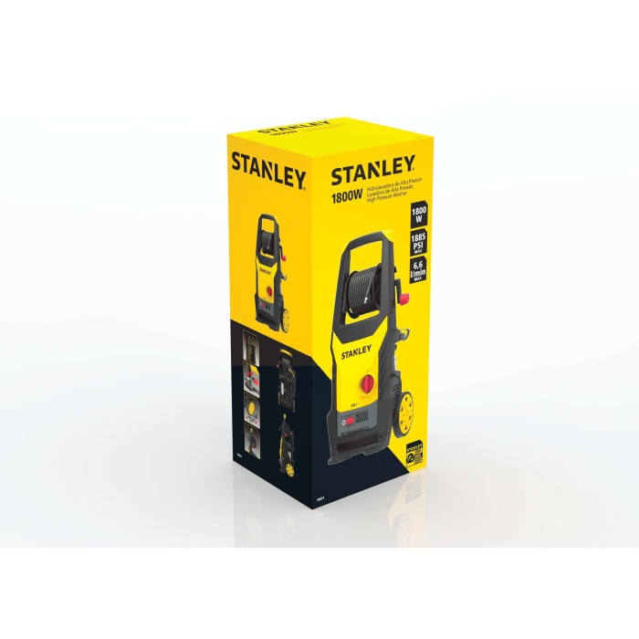 Lavadora stanley presión, 1885 PSI 6.6 LPM 1800W 120V