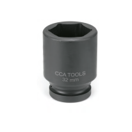 Dado de impacto largo de 1" x 32mm CCAtools