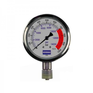 Manómetro 4" 0-10,000 PSI 1/2 INF