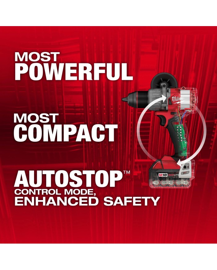 Taladro inalámbrico percutor / atornillador 1/2"  M18™ Milwaukee