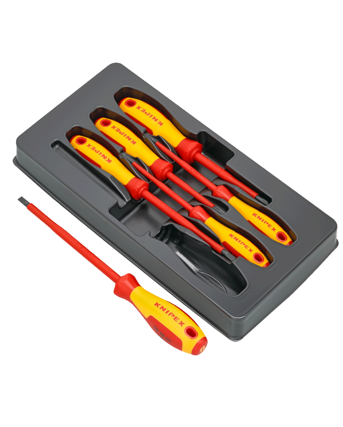 MEGAPROMO 3 X1:  Pinza Amperimétrica Fluke 376 FC + Juego de destornilladores Knipex + Alicate Universal Knipex