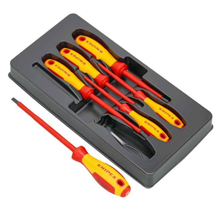 MEGAPROMO 3 X1:  Pinza Amperimétrica Fluke 376 FC + Juego de destornilladores Knipex + Alicate Universal Knipex