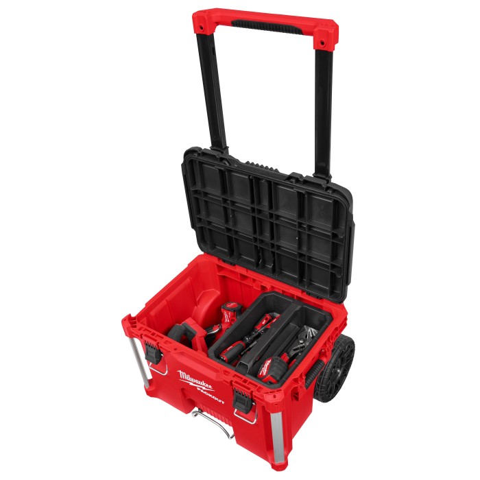 PROMO MILWAUKE: Caja de herramientas con ruedas PACKOUT™ GRATIS Caja PACKOUT 6" 5/8 y Caja PACKOUT 11" 1/8