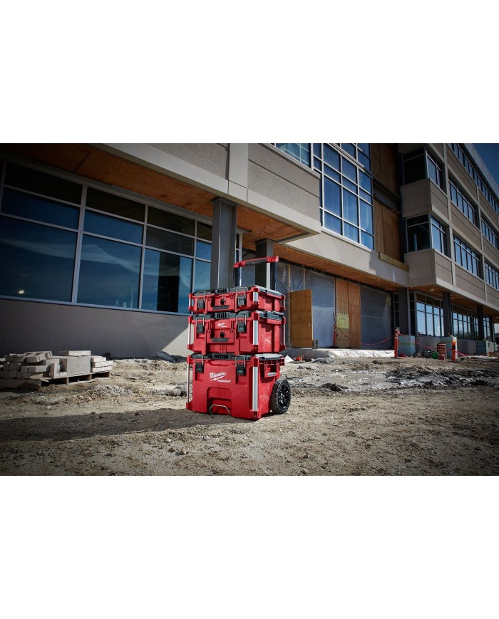 PROMO MILWAUKE: Caja de herramientas con ruedas PACKOUT™ GRATIS Caja PACKOUT 6" 5/8 y Caja PACKOUT 11" 1/8