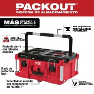 PROMO MILWAUKE: Caja de herramientas con ruedas PACKOUT™ GRATIS Caja PACKOUT 6" 5/8 y Caja PACKOUT 11" 1/8