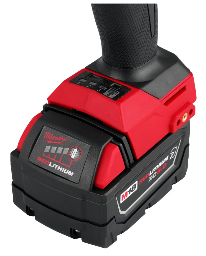 PROMO MILWAUKEE: Kit Pistola de impacto + 1 baterías  XC 5.0 + 1 Cargador GRATIS 1 Batería M18™ FORGE™  XC 8.0