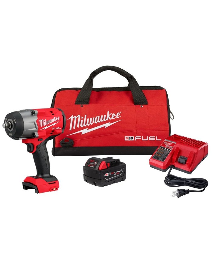 PROMO MILWAUKEE: Kit Pistola de impacto + 1 baterías  XC 5.0 + 1 Cargador GRATIS 1 Batería M18™ FORGE™  XC 8.0