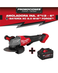 PROMO ABRIL: Linterna Milwaukee magnética tipo pinza M18™ ROVER™ (2358-20) 1500 lumens GRATIS: Batería M18™ FORGE™ XC 8.0 AMP