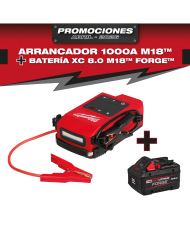PROMO MILWAUKEE: Aspiradora Milwaukee PACKOUT™ 6 GL 0915-20, GRATIS Batería Milwaukee XC 8.0 M18™ FORGE™ 48-11-1881