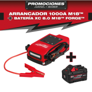 PROMO MILWAUKEE: Arrancador Milwaukee 1000 A M18™ (3841-20) GRATIS batería M18™ FORGE™ XC 8.0 AMP (48-11-1881)