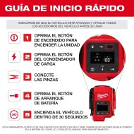 PROMO MILWAUKEE: Arrancador Milwaukee 1000 A M18™ (3841-20) GRATIS batería M18™ FORGE™ XC 8.0 AMP (48-11-1881)
