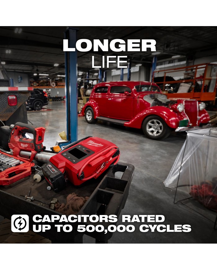 PROMO MILWAUKEE: Arrancador Milwaukee 1000 A M18™ (3841-20) GRATIS batería M18™ FORGE™ XC 8.0 AMP (48-11-1881)