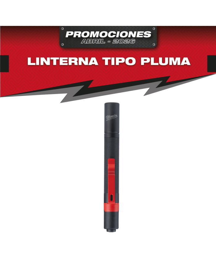 PROMO MILWAUKEE: Linterna tipo pluma Milwaukee 2105