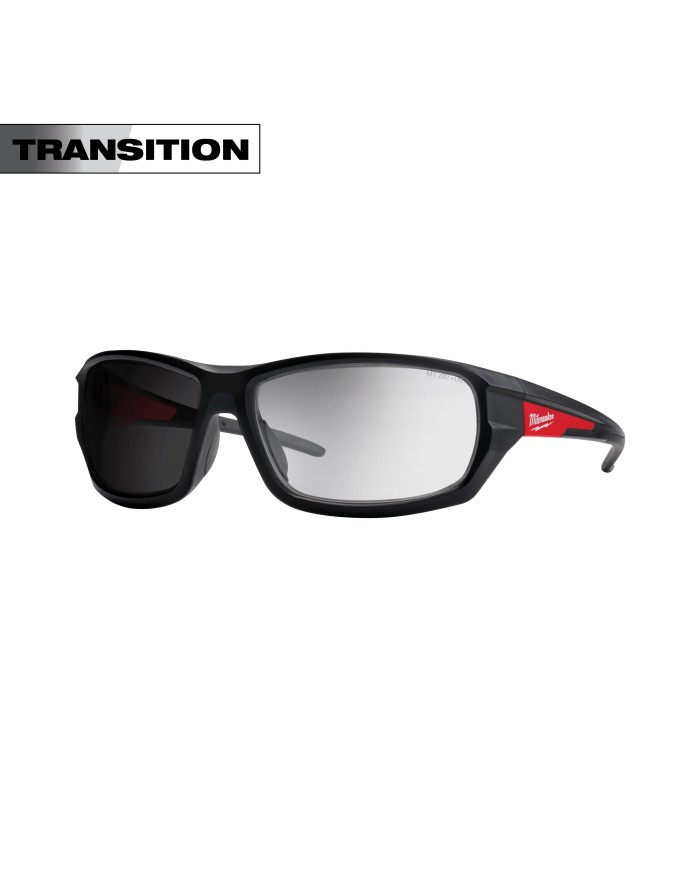 PROMO MILWAUKEE: Gafas de protección Fotocromáticas con Lunas Transitions milwaukee (48-73-2128) antiempañantes