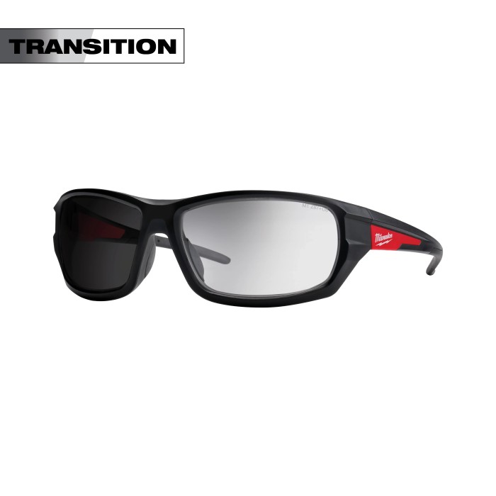 PROMO MILWAUKEE: Gafas de protección Fotocromáticas con Lunas Transitions milwaukee (48-73-2128) antiempañantes