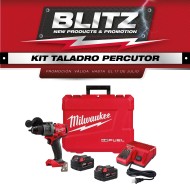 PROMO MILWAUKEE: Taladro inalámbrico percutor / atornillador 1/2"  M18 FUEL™ Milwaukee 2904-22